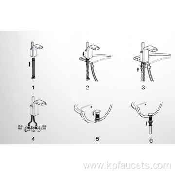 Factory Direct High Quality Deck Mounted Faucet